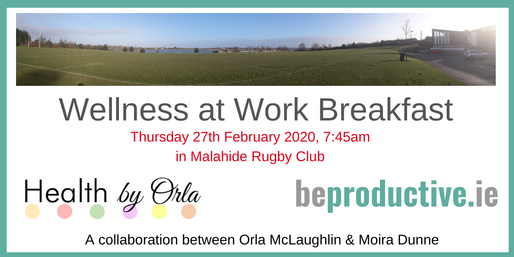 Wellness at Work Breakfast on Feb 27th